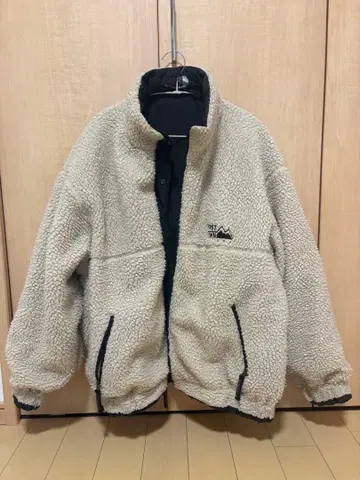 FIRST DOWN 플리스 자켓 리버서블