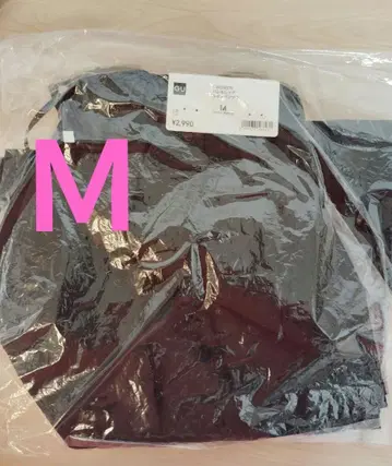 새상품 GU 배럴 레그 풀온 팬츠 Q 블랙 M 지유