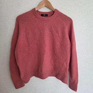 SHIPS 오렌지 긴팔 울 100% 스웨터