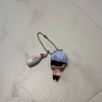 주술회전 고죠 사토루 애니메이션 캐릭터 볼링 주술회전 키링