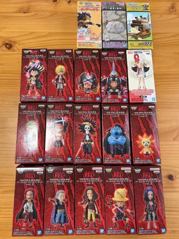 원피스 RED 월드 컬렉션 피규어 세트