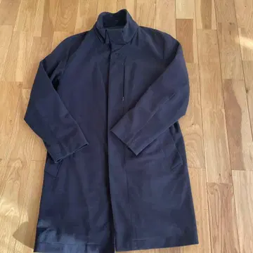 BEAUTY&YOUTH 네이비 스텐카라 코트 M