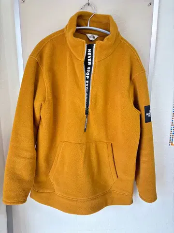 THE NORTH FACE 플리스 자켓 L 머스타드