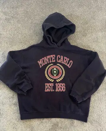 에이치앤엠 후드 부착 후드티 네이비 S 사이즈