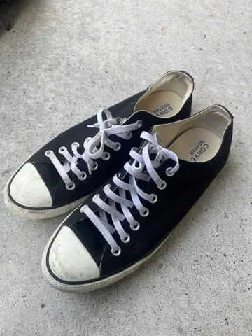 CONVERSE 캔버스 스니커즈/블랙