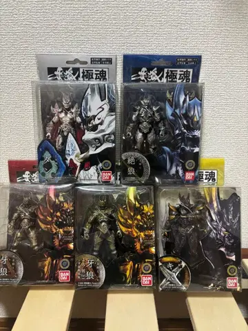 BANDAI 극혼 가로 피규어 5체 세트