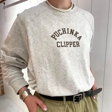 Champion x BEAMS BOY 별주 래글런 슬리브 티셔츠