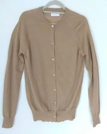 HYALINES/이탈리아제 캐시미어, 실크 긴팔 가디건