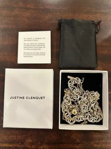 JUSTINE CLENQUET LEWIS NECKLACE