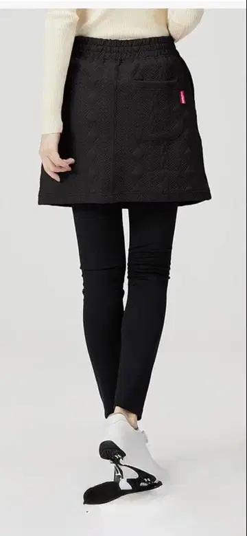 미사용! 택 포함 마리끌레르 골프 스커트 달린 레깅스