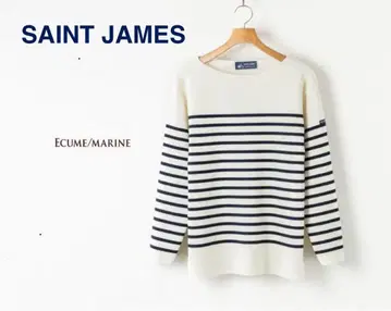 세인트 제임스 나발 스웨터 여성용 보더 니트