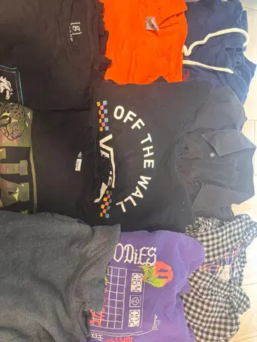 VANS 그래픽 프린트 T셔츠 믹스 9종