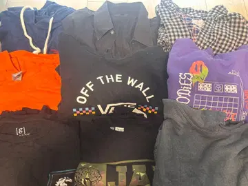 VANS 그래픽 프린트 T셔츠 믹스 9종