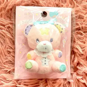 산리오 리틀트윈스타 키키라라 퍼프퍼프 마스코트 브로치