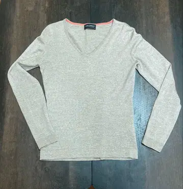 JOHN SMEDLEY 존스메들리 베이지 V넥 사이즈 S 영국제