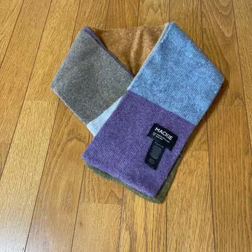 MACKIE 울 100% 머플러 멀티 컬러