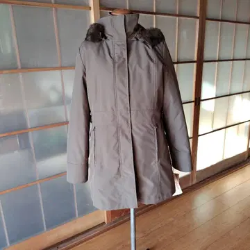 브라운 퀼팅 자켓 M 사이즈