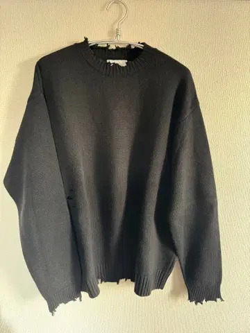 M S M L 블랙 크루넥 스웨터 M 사이즈
