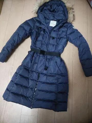 MONCLER 네이비 다운 사이즈 00