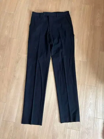 HEATTECH 네이비 슬랙스