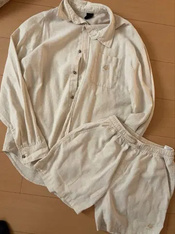 ROXY 셋업 셔츠 숏팬츠