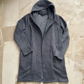 LOCK HEAVEN 후드 부착 가디건 L 사이즈 그레이