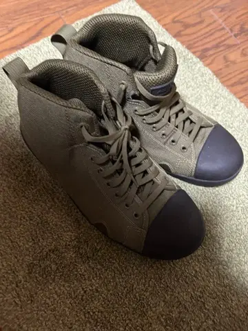 ALTAMA 하이컷 스니커즈 9W 올리브 그린