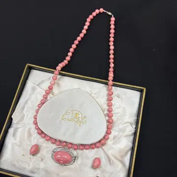 목걸이 브로치 귀찌 3종 세트