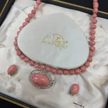 목걸이 브로치 귀찌 3종 세트