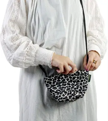 에르베샤 펠리에 팬서 블랑 보트형 XS 숄더백