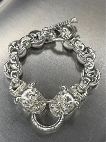 도그 팔찌 실버 925 가볼 빈티지 s925