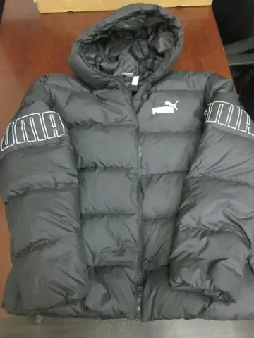 남성용 다운 자켓 PUMA POWER 다운 자켓 (블랙)