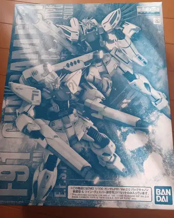 MG 건담 F91 백 캐논 & 트윈 베스바 장착형
