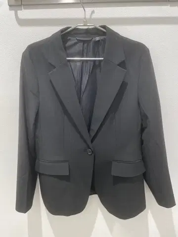 GU 워셔블 테일러드 자켓 Z 09BLACK L