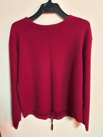 [ Grand Table / SCOT CLUB ] 버건디 긴팔 니트