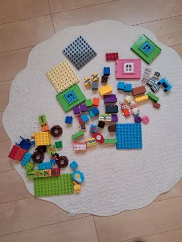 LEGO duplo& 호빵맨 블록 세트