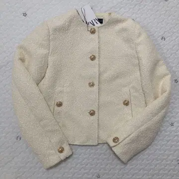 숏 텍스처 자켓