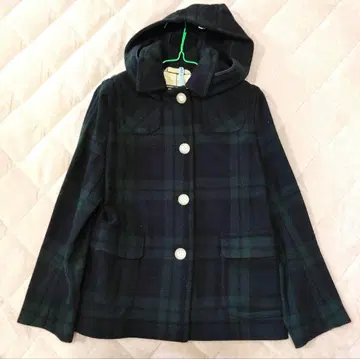 [ 새상품급 ] 트래디셔널 웨더웨어 코트 블랙워치 사이즈 34