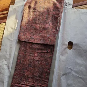 크레이프 원단 기모노