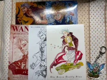 일곱개의 대죄 반 5점 세트입니다.