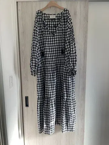 시스터 마켓 원피스 체크 tado 누키테파 사라말리카