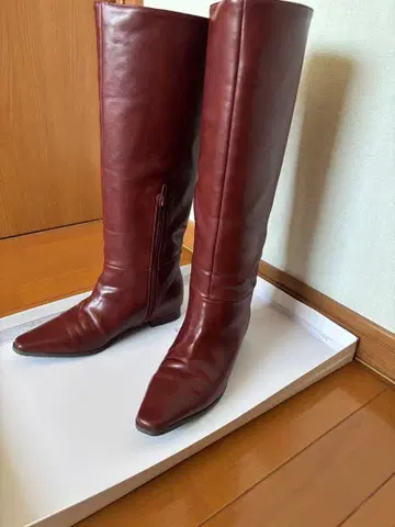 EVOL 아키코 야마모토 콜라보 인힐 롱 부츠 M 사이즈