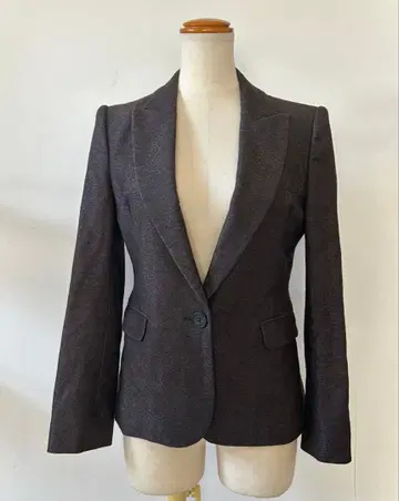 조셉 JOSEPH 트위드 싱글 테일러드 자켓