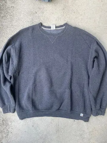 RUSSELL ATHLETIC 그레이 맨투맨 XL