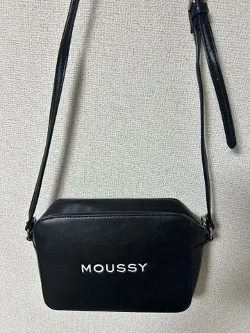 MOUSSY 숄더백 블랙