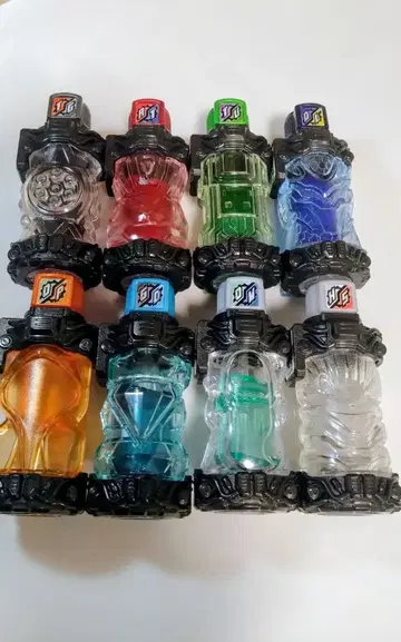 가면라이더 보틀 8개 세트