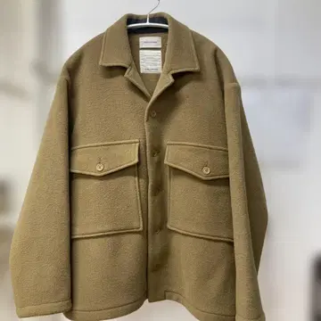 MARKAWARE 베이지 비슈 울 자켓