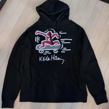 AlienWorkshop 키이스 해링 후드티 블랙