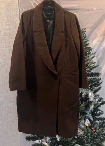 URBAN RESEARCH ROSSO 울 브라운 롱 코트