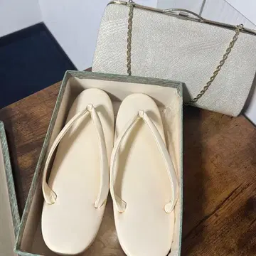 동옥 조리 백 세트 일본 의류 심플